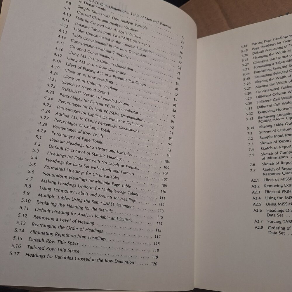 SAS Guide to TABULATE processing - Picture 8 of 9
